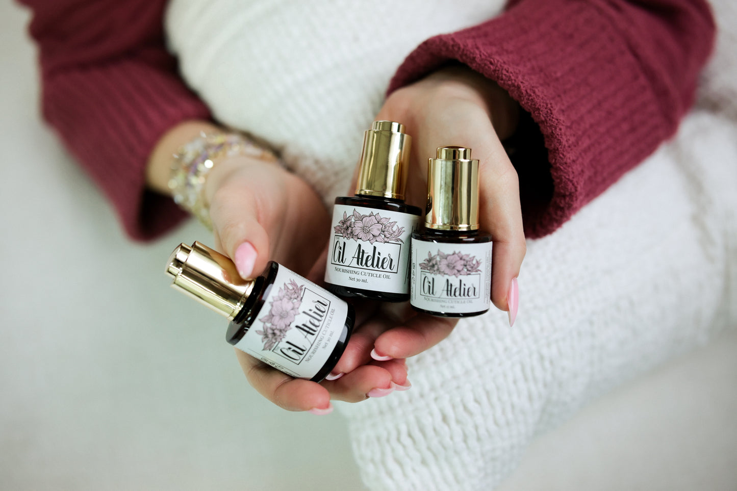 Cuticle Oil - 15 mL & 30 mL Dropper Bottles